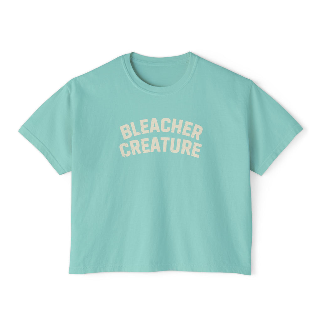 Bleacher Creature T-Shirt | Graphic Retro Arch Text Tee: Comfort Colors