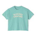 Bleacher Creature T-Shirt | Graphic Retro Arch Text Tee: Comfort Colors