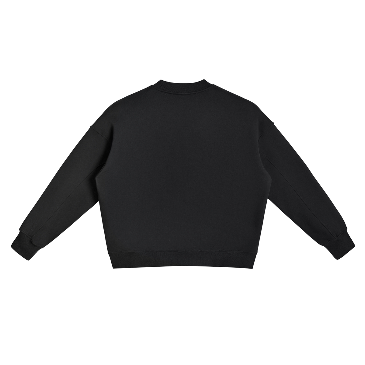 I Live Here Now Fleece Side Slit Crewneck Sweatshirt