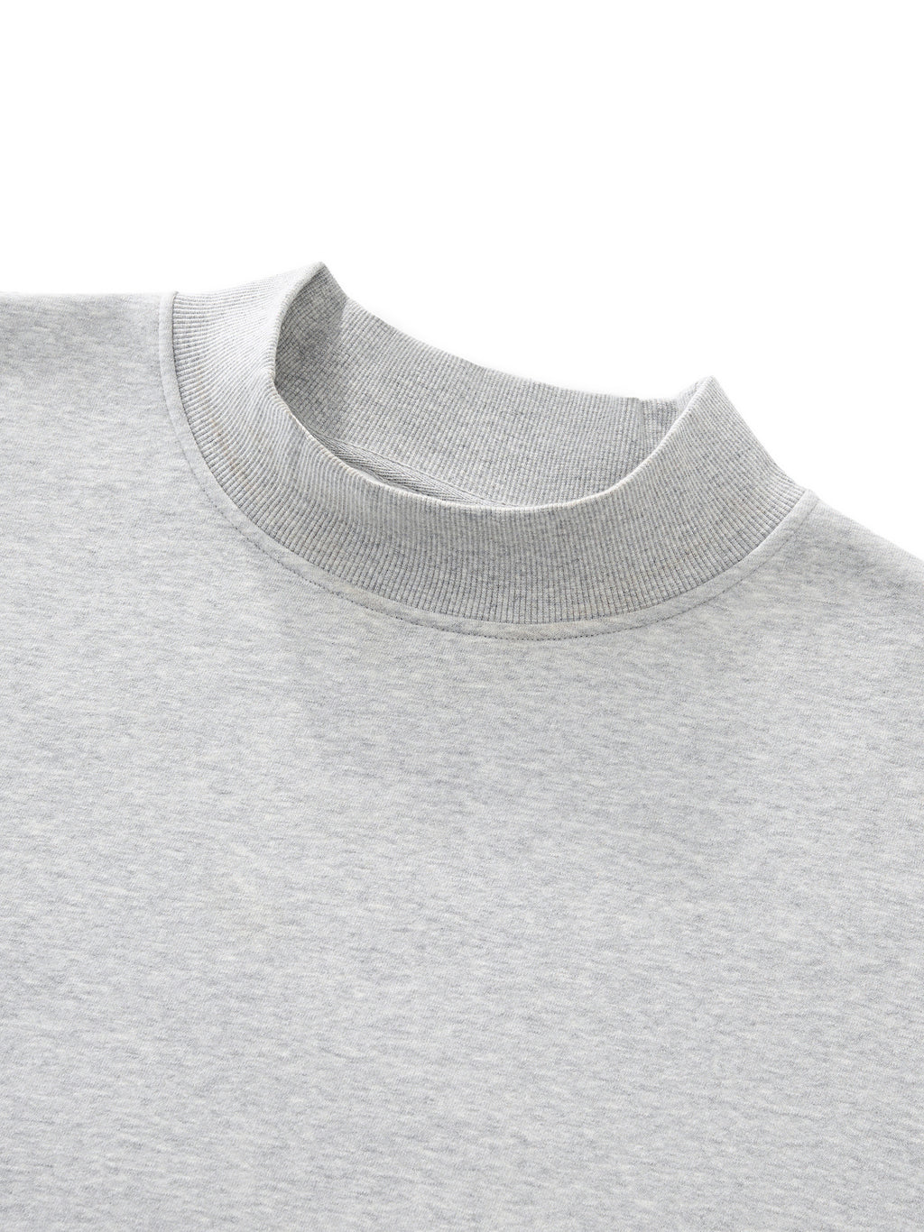 Venus Flytrap Line Art Fleece Mock-Neck Sweatshirt – Minimalist Carnivorous Plant Pullover